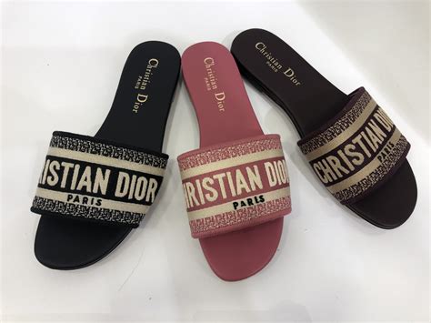 dior sluppers|christian dior slippers original.